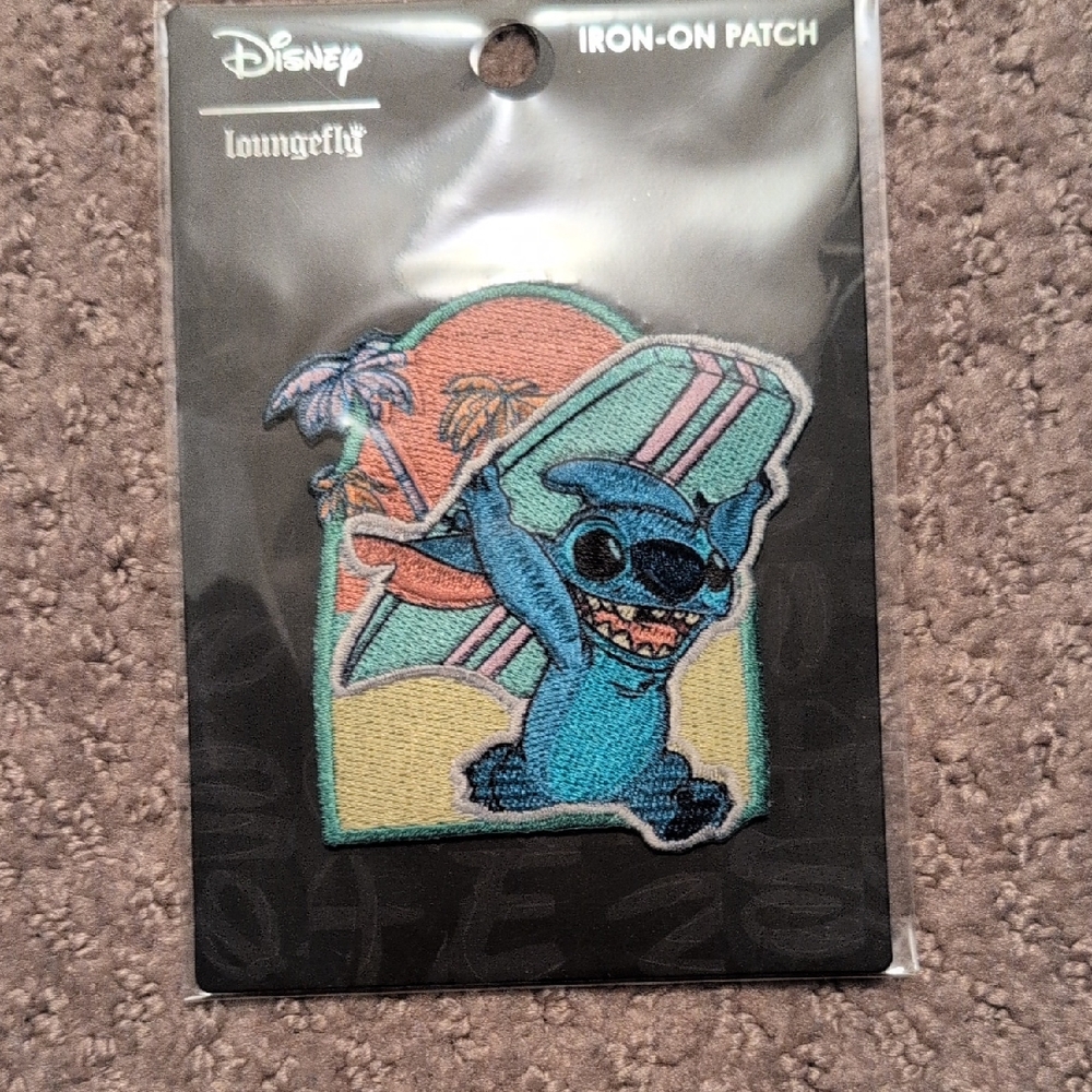 Loungefly Disney Stitch Iron-On Patch